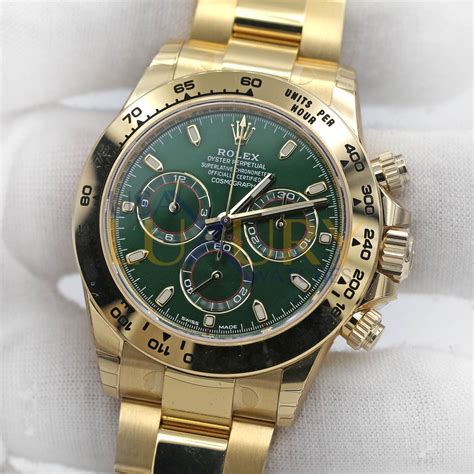 rolex cosmograph daytona green dial watch 116508-0013|Rolex Daytona 116508 .